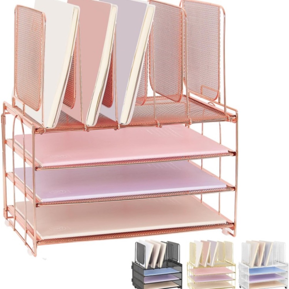 Paper shelf organizer